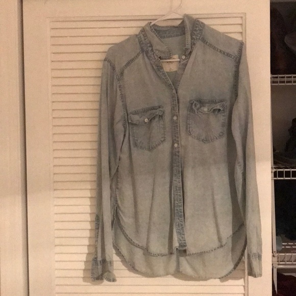 Abercrombie & Fitch Jean Button Down Size … - Picture 1 of 3